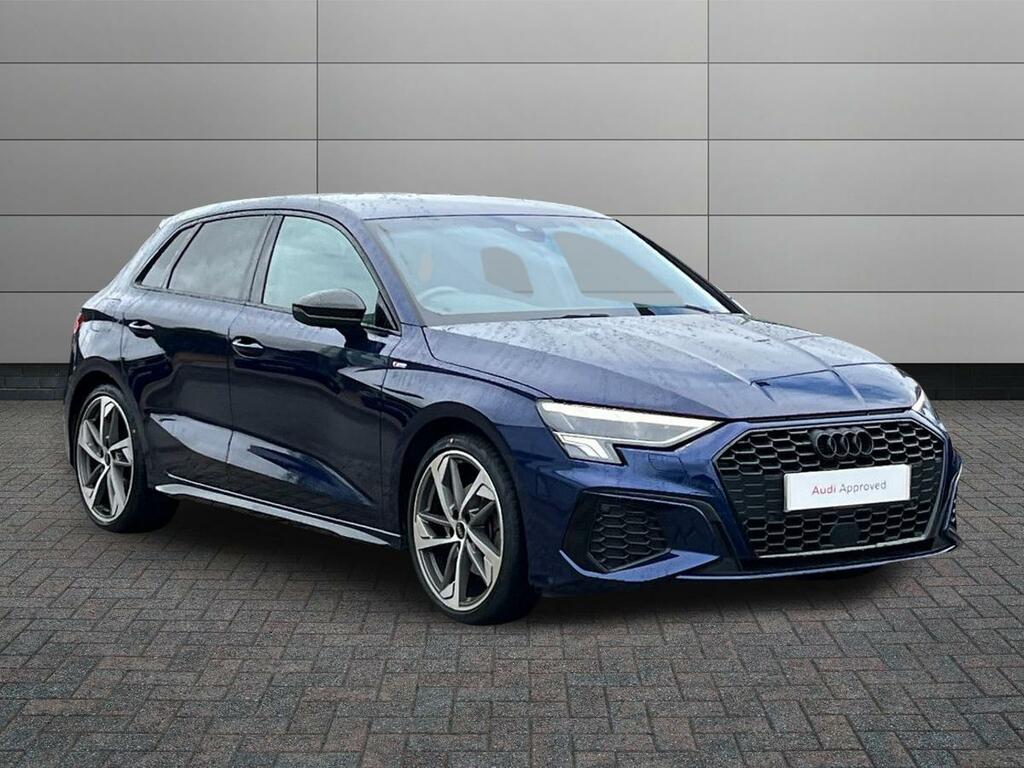 Audi A3 1.5 Tfsi 35 Black Edition Sportback S Tronic Euro Blue