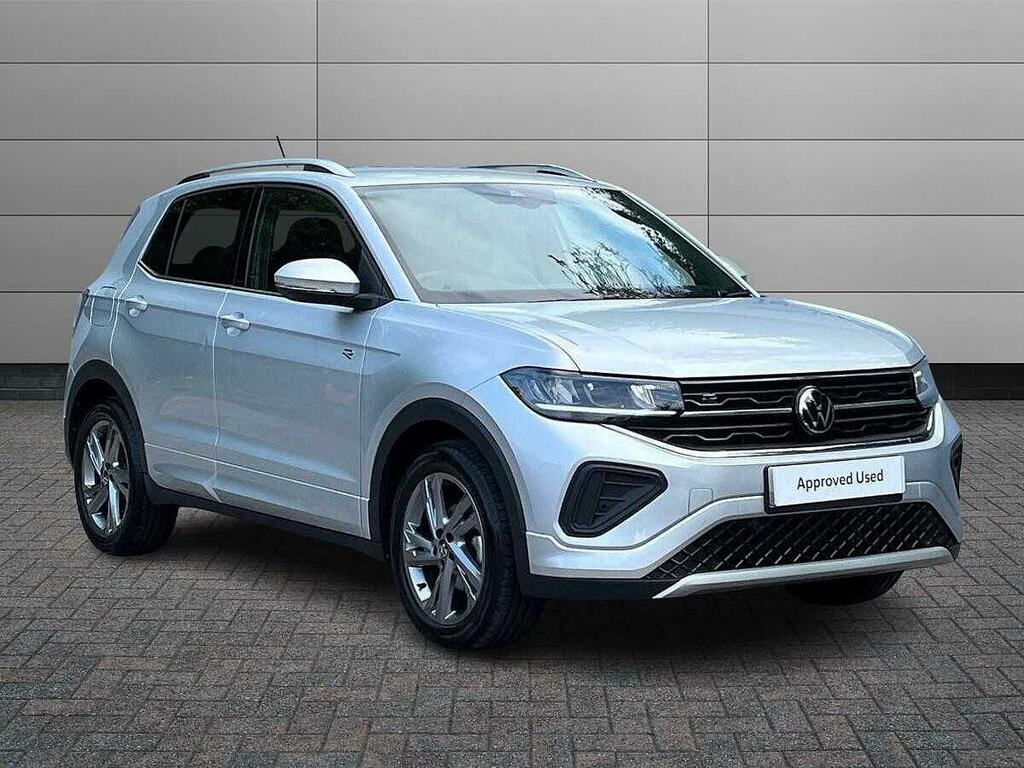 Volkswagen T-Cross Mark 1 Facelift 1.0 Tsi 115Ps R-line Dsg Click A Silver