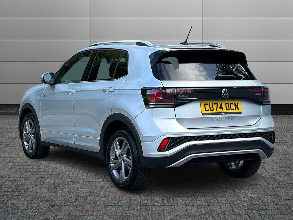Volkswagen T-Cross Mark 1 Facelift 1.0 Tsi 115Ps R-line Dsg Click A Silver #3