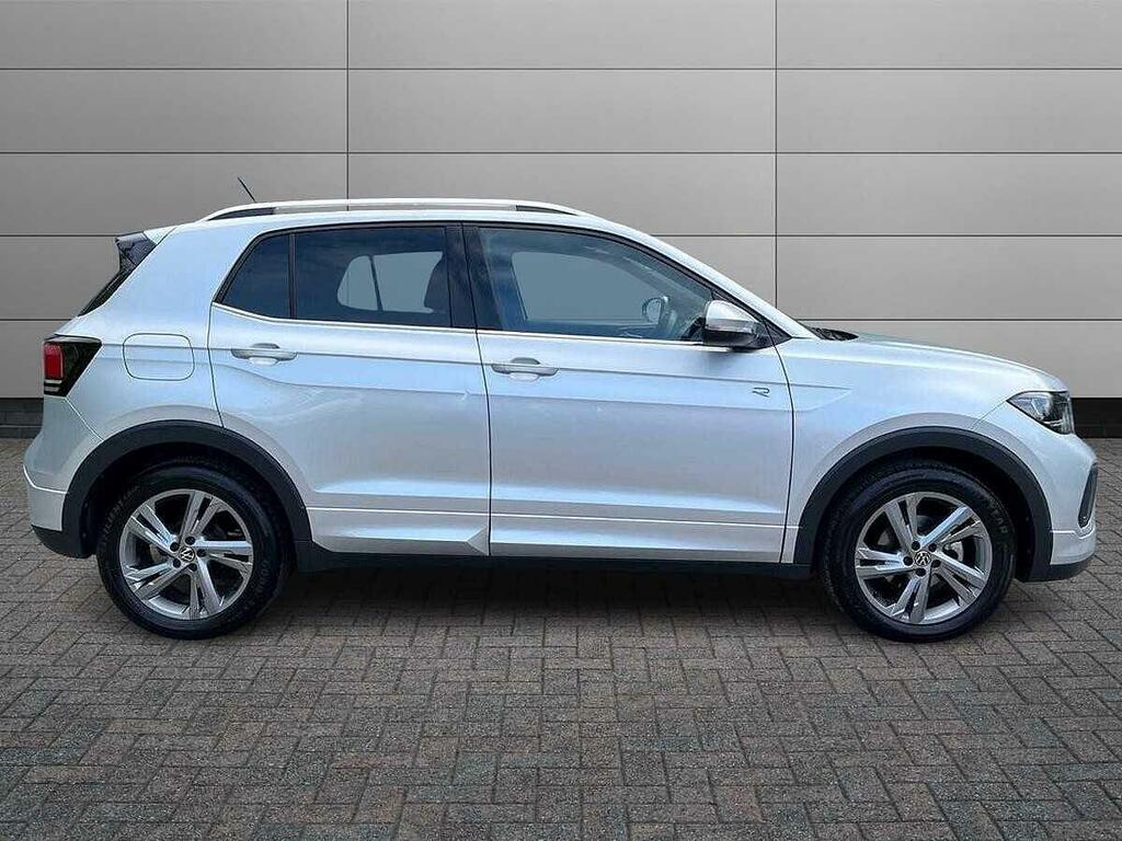 Volkswagen T-Cross Mark 1 Facelift 1.0 Tsi 115Ps R-line Dsg Click A Silver #4