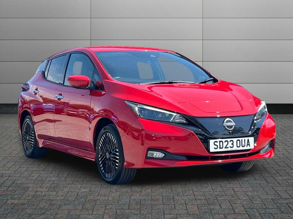 Nissan Leaf 59Kwh E Tekna Hatchback 217 Ps Red