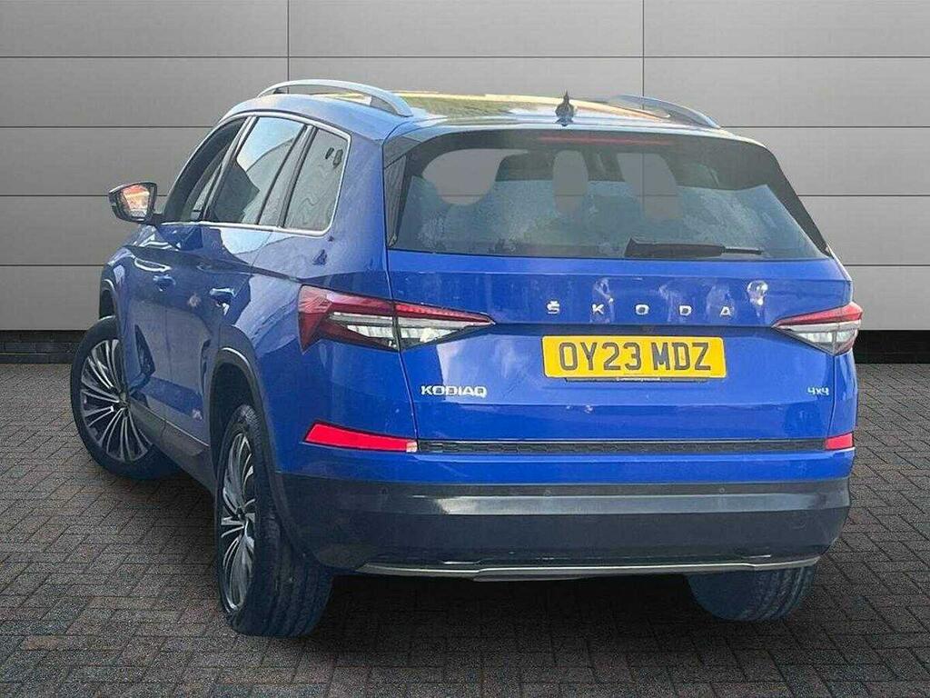 Skoda Kodiaq 2.0 Tdi Se L Executive 4X4 Dsg 7 Seat Blue #3