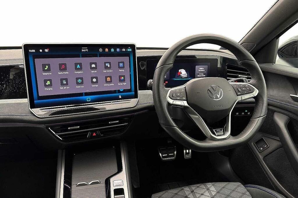 Volkswagen Passat 1.5 Tsi Ehybrid 272 Black Edition Dsg Tow Ba Blue #2