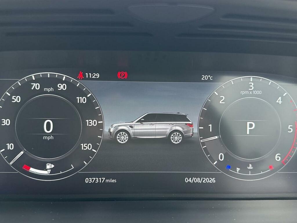 Land Rover Range Rover Sport P400 Hst Mhev Black #16