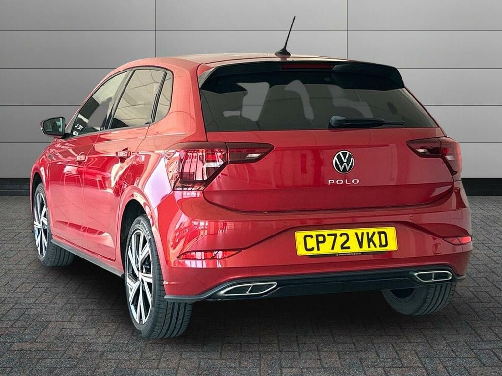 Volkswagen Polo R-line 1.0 Tsi 95Ps 7-Speed Dsg Red #2