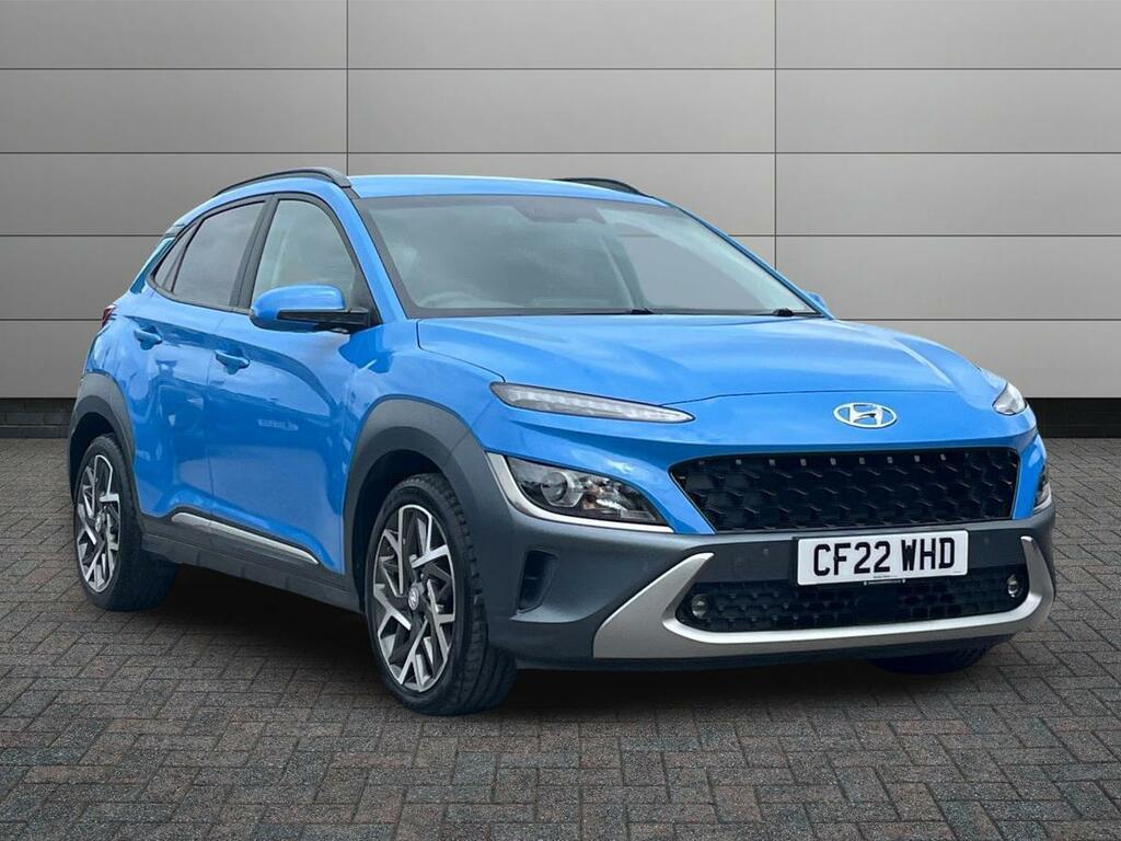 Hyundai Kona 1.6 H-gdi Premium Suv Hybrid Dct Euro 6 Blue