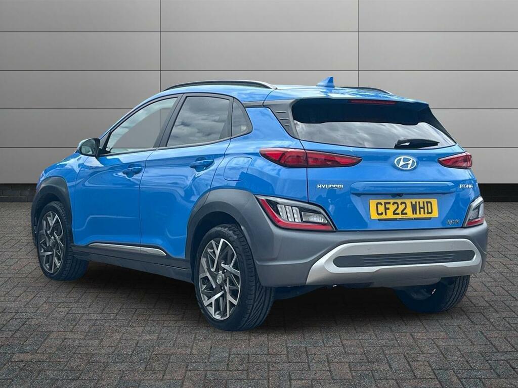 Hyundai Kona 1.6 H-gdi Premium Suv Hybrid Dct Euro 6 Blue #2