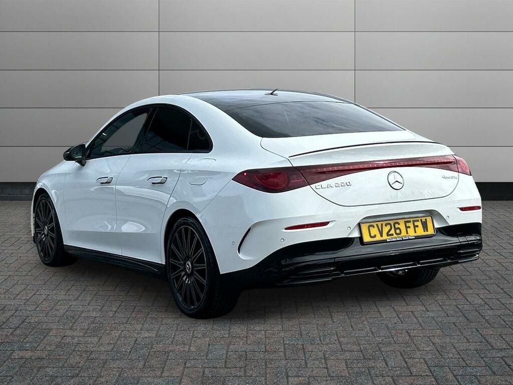 Mercedes-Benz CLA Class 1.5 Cla220h Hybrid Amg Line Premium Plus 8G-edct White #2
