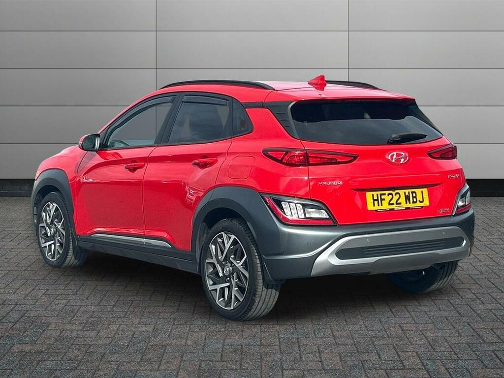 Hyundai Kona 1.6 H-gdi Ultimate Suv Hybrid Dct Euro Red #2