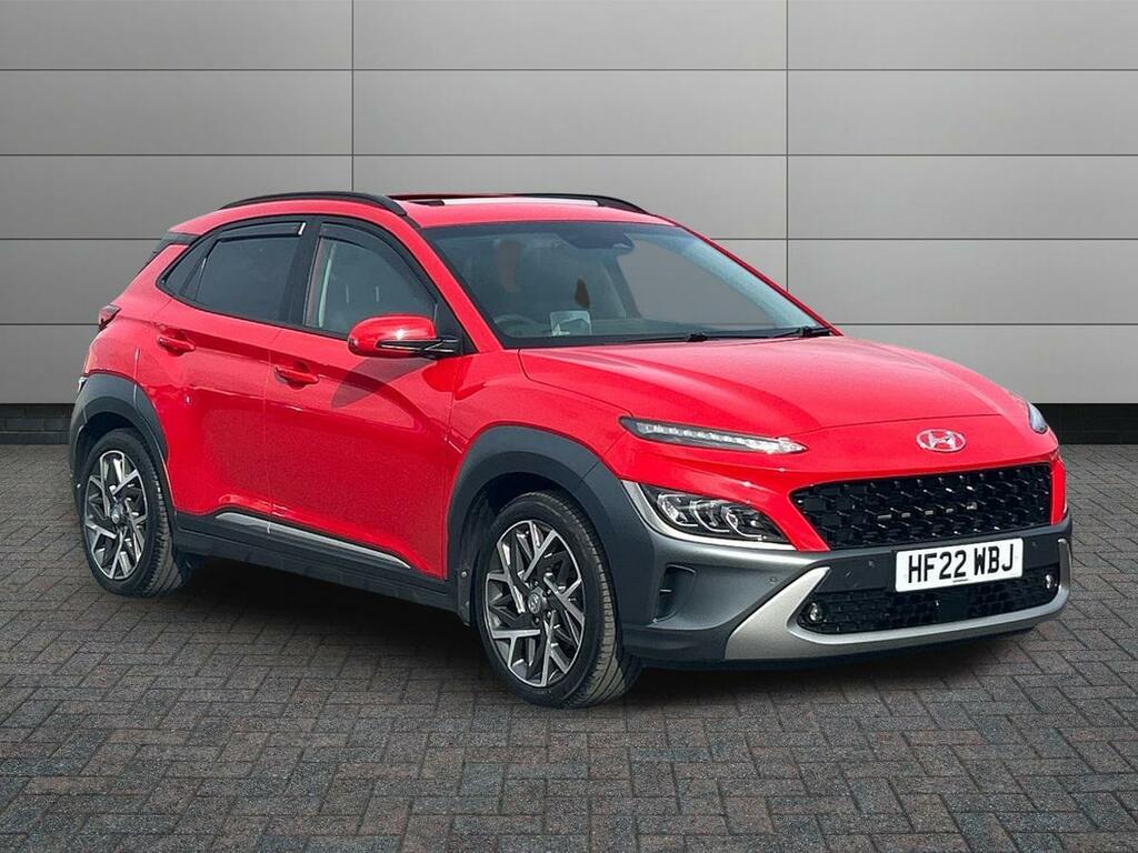 Hyundai Kona 1.6 H-gdi Ultimate Suv Hybrid Dct Euro Red