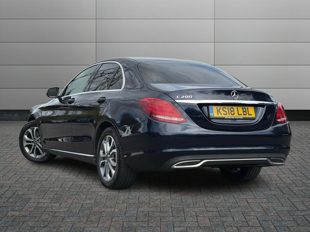 Mercedes-Benz C Class 2.0 C200 Sport G-tronic Euro 6 Ss Blue #2