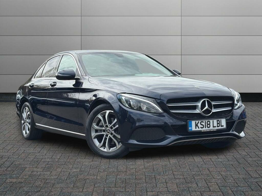 Mercedes-Benz C Class 2.0 C200 Sport G-tronic Euro 6 Ss Blue
