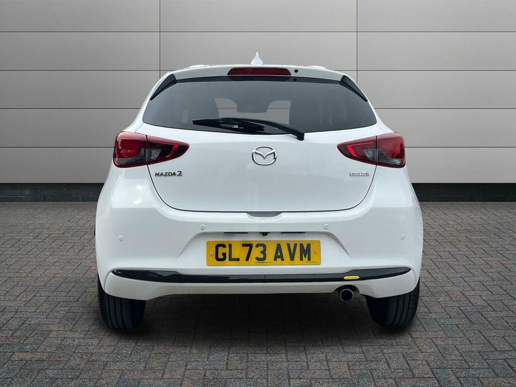 Mazda 2 1.5 Skyactiv-g Exclusive-line Euro 6 Ss GL73AVM White #6