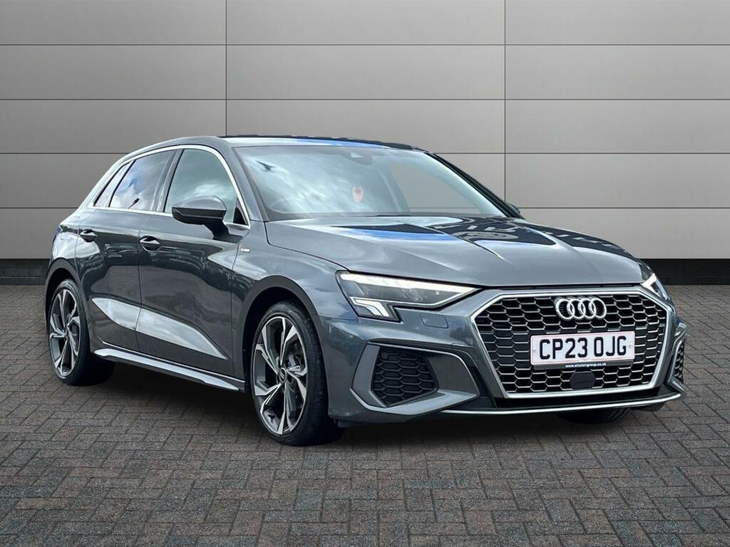 Audi A3 1.5 Tfsi 35 S Line Sportback S Tronic Euro 6 Ss Grey
