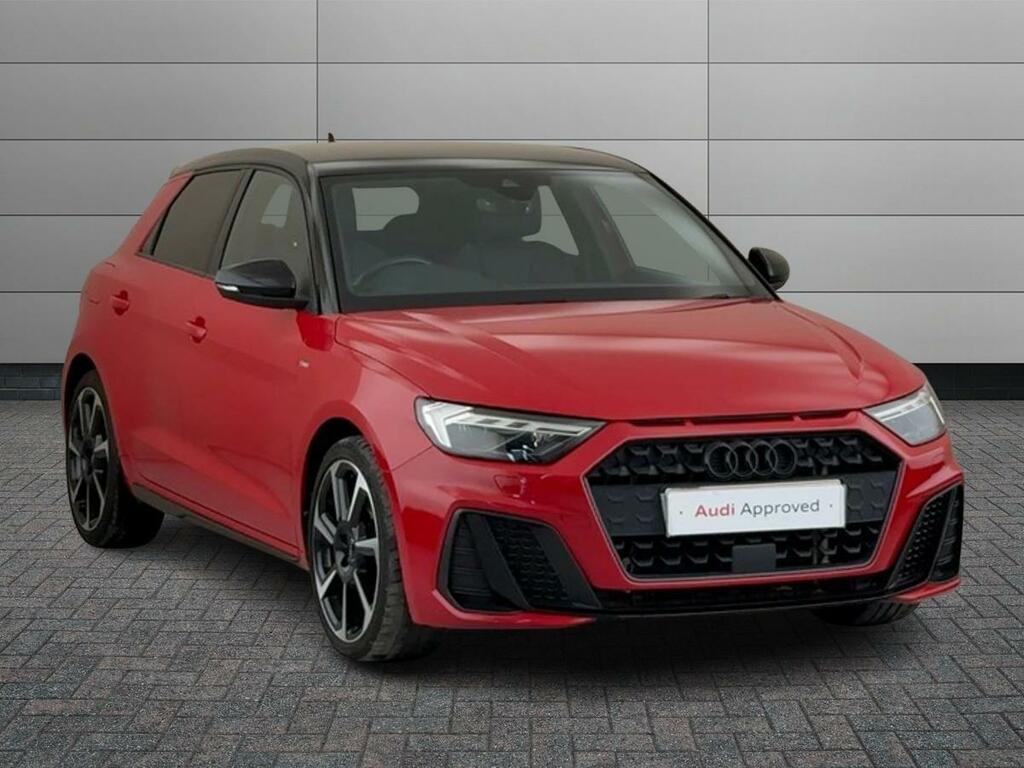 Audi A1 1.0 Tfsi 30 Black Edition Sportback Euro 6 Ss 5 Red