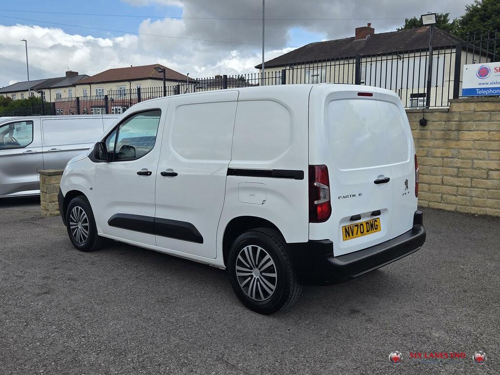 Peugeot Partner 1000 1.5 Bluehdi 100 Professional Van White #10