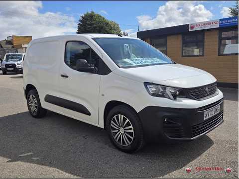 Peugeot Partner 1000 1.5 Bluehdi 100 Professional Van White #23
