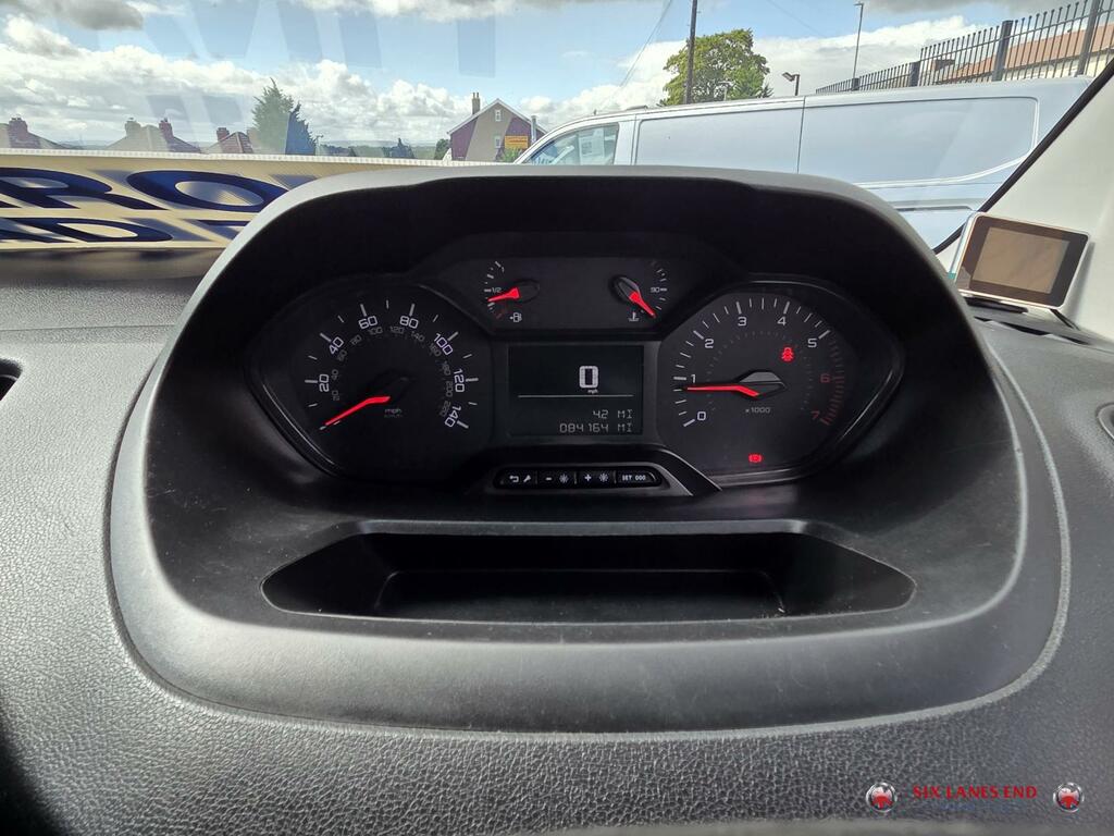 Peugeot Partner 1000 1.5 Bluehdi 100 Professional Van White #16