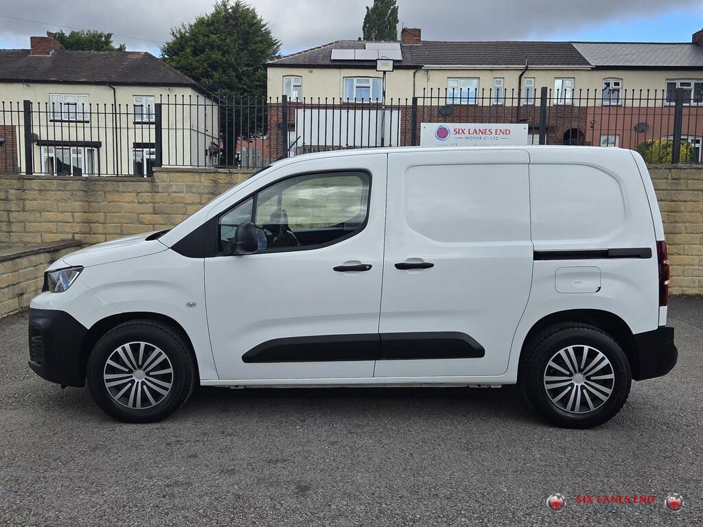 Peugeot Partner 1000 1.5 Bluehdi 100 Professional Van White #8