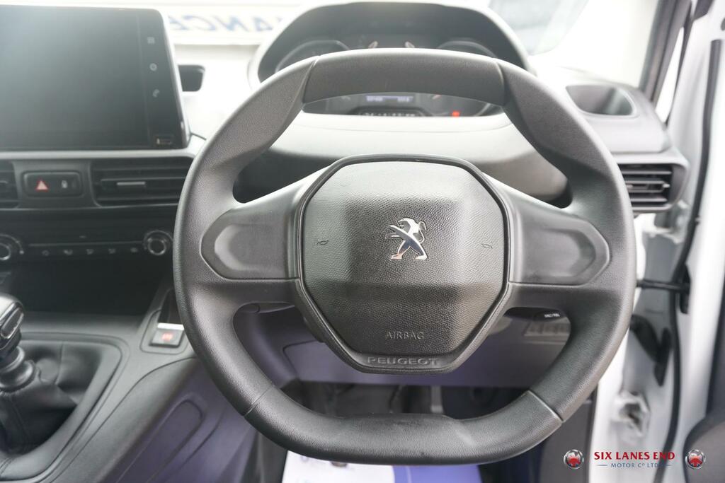 Peugeot Partner 1.5Bhdi 100Hp Professional Premium White #8
