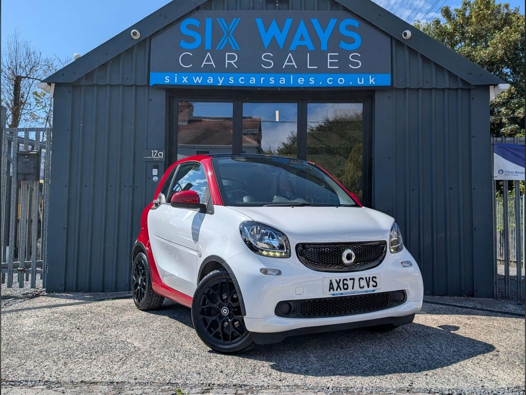 Smart Fortwo 1.0 Prime Sport Premium Twinamic Euro 6 Ss Red #2
