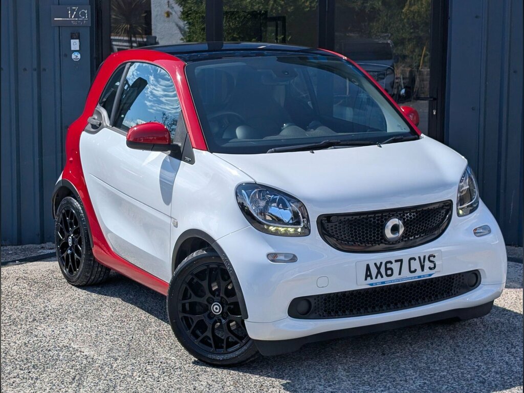 Smart Fortwo 1.0 Prime Sport Premium Twinamic Euro 6 Ss Red