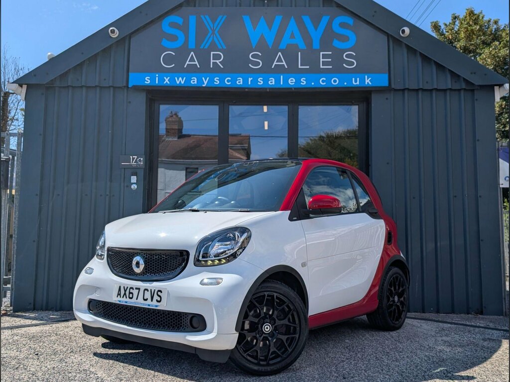 Smart Fortwo 1.0 Prime Sport Premium Twinamic Euro 6 Ss Red #4