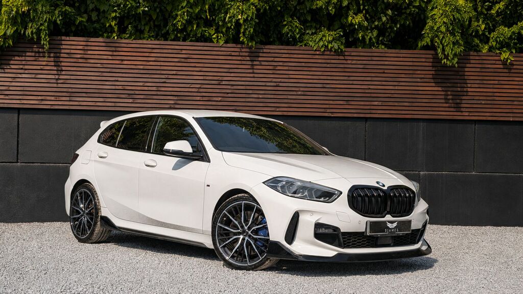 BMW 1 Series 2019 2.0 118D M Sport Hatchback YY69OWF White #3
