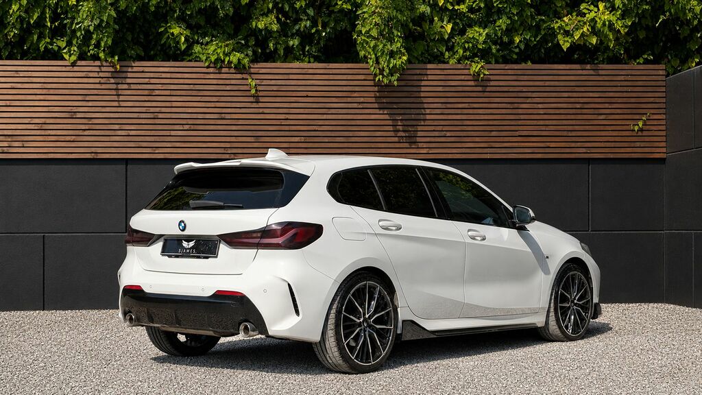 BMW 1 Series 2019 2.0 118D M Sport Hatchback YY69OWF White #6