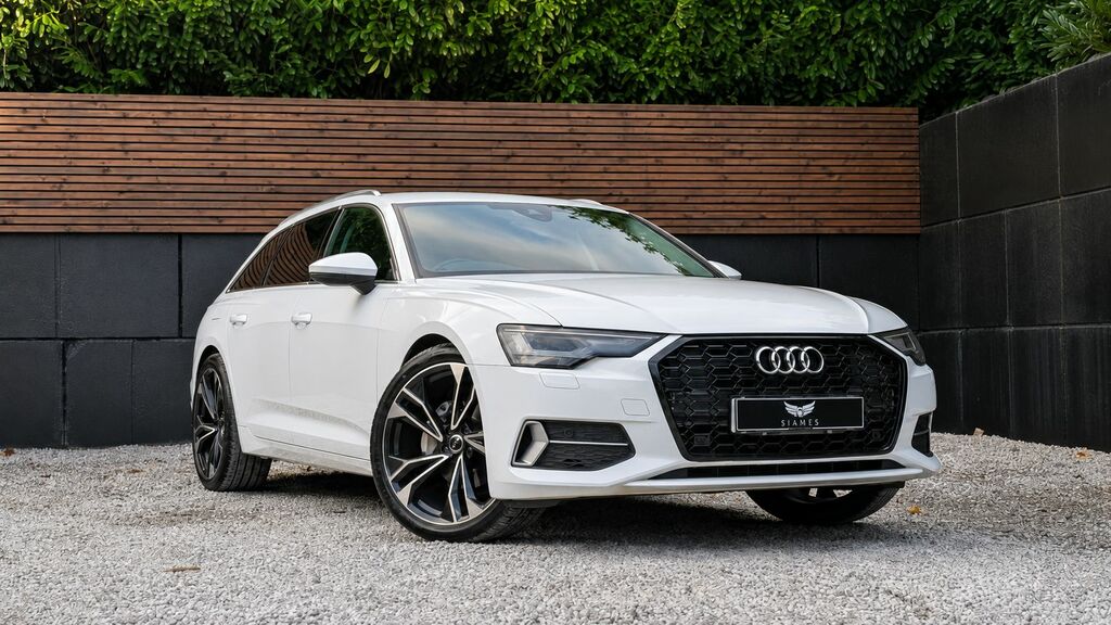 Audi A6 Avant 2019 2.0 Tdi 40 Sport Estate S Tronic E White #3