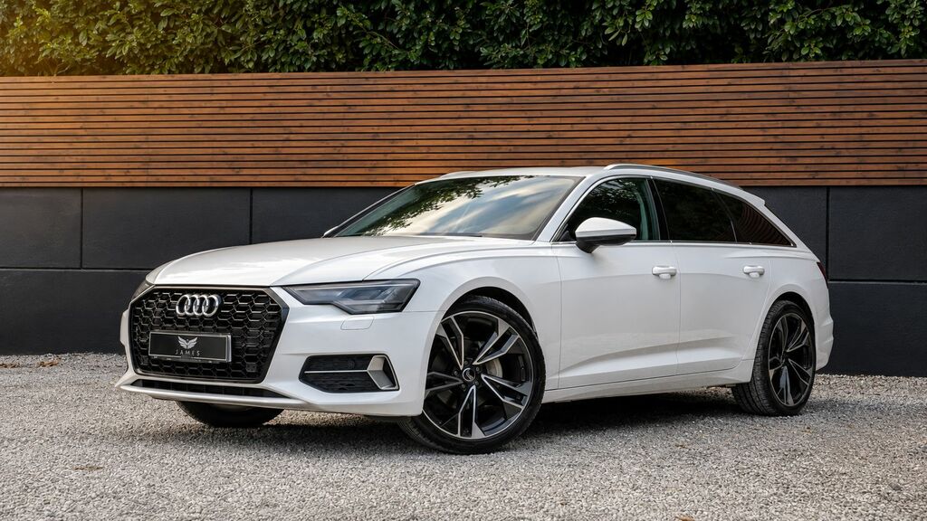 Audi A6 Avant 2019 2.0 Tdi 40 Sport Estate S Tronic E White #2