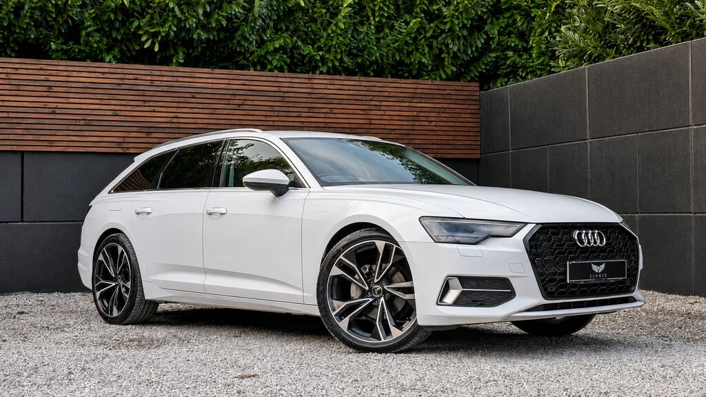 Audi A6 Avant 2019 2.0 Tdi 40 Sport Estate S Tronic E White #4