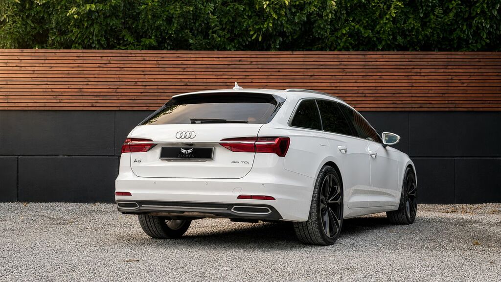 Audi A6 Avant 2019 2.0 Tdi 40 Sport Estate S Tronic E White #6