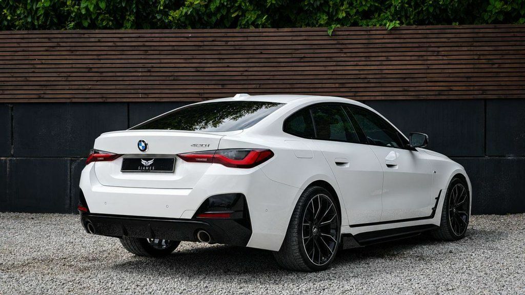 BMW 4 Series Gran Coupe 2022 2.0 420I M Sport Hatchback Eu White #6