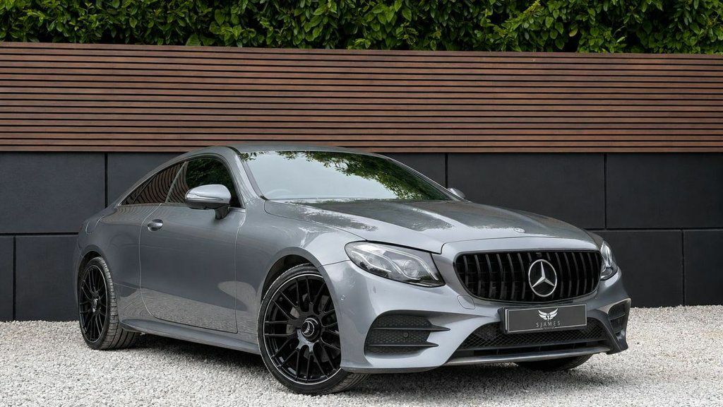 Mercedes-Benz E Class 2020 2.0 E220d Amg Line Premium Plus Coupe D Brown #3
