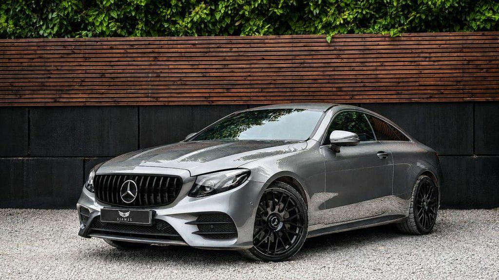 Mercedes-Benz E Class 2020 2.0 E220d Amg Line Premium Plus Coupe D Brown