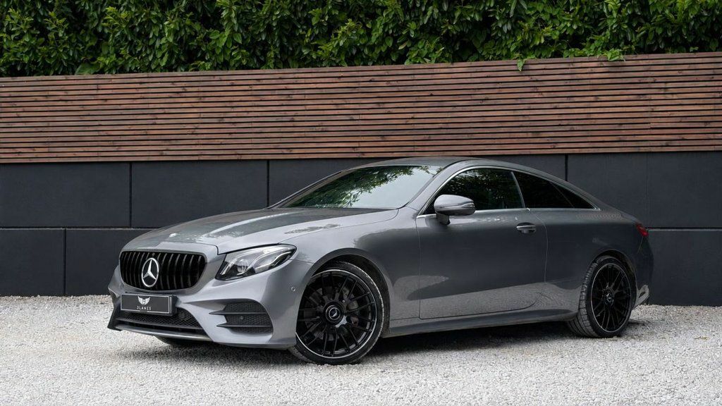 Mercedes-Benz E Class 2020 2.0 E220d Amg Line Premium Plus Coupe D Brown #2