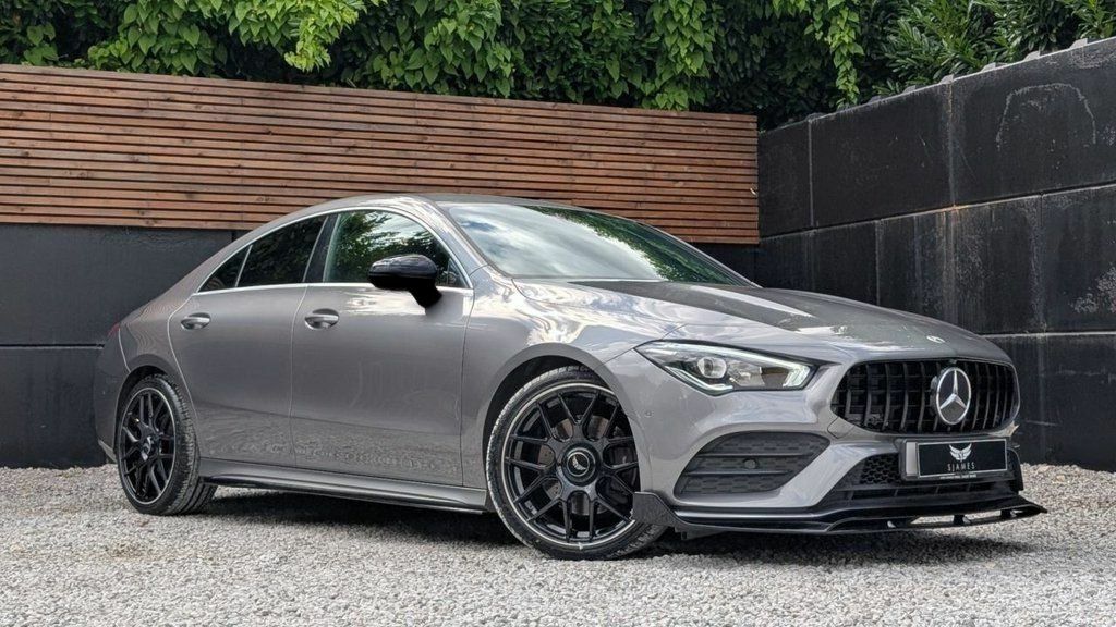 Mercedes-Benz CLA Class 2023 1.3 Cla250e 15.6Kwh Amg Line Premium Coupe Grey #4
