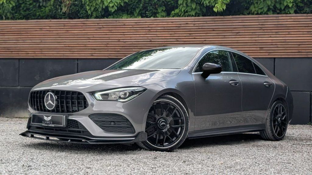 Mercedes-Benz CLA Class 2023 1.3 Cla250e 15.6Kwh Amg Line Premium Coupe Grey #2