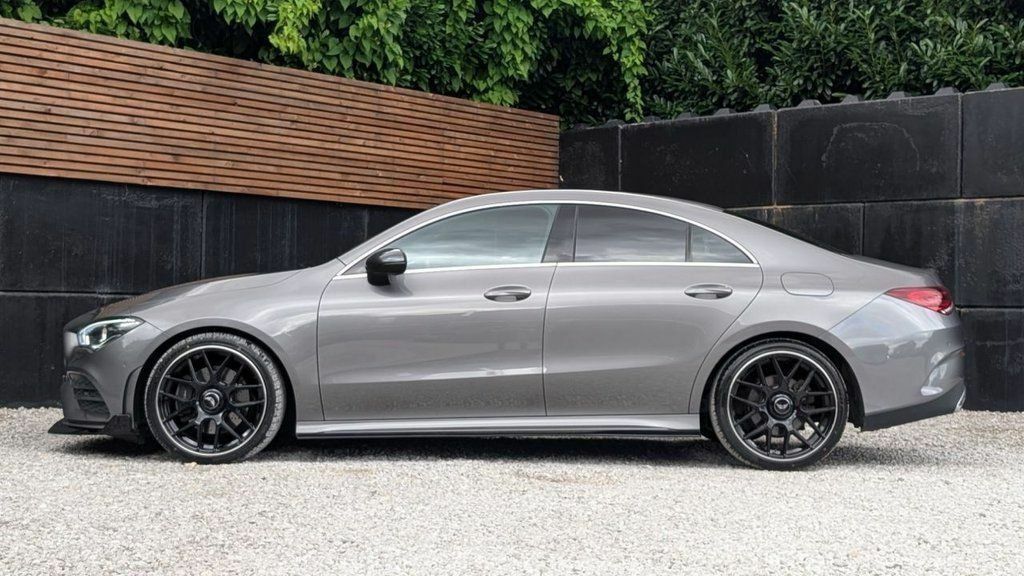 Mercedes-Benz CLA Class 2023 1.3 Cla250e 15.6Kwh Amg Line Premium Coupe Grey #5
