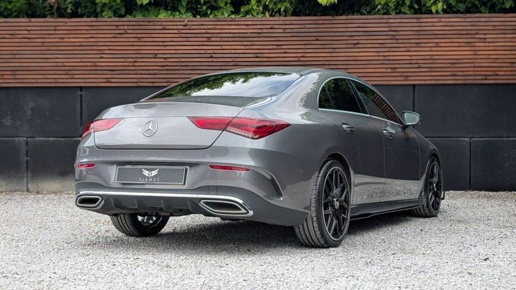 Mercedes-Benz CLA Class 2023 1.3 Cla250e 15.6Kwh Amg Line Premium Coupe Grey #6