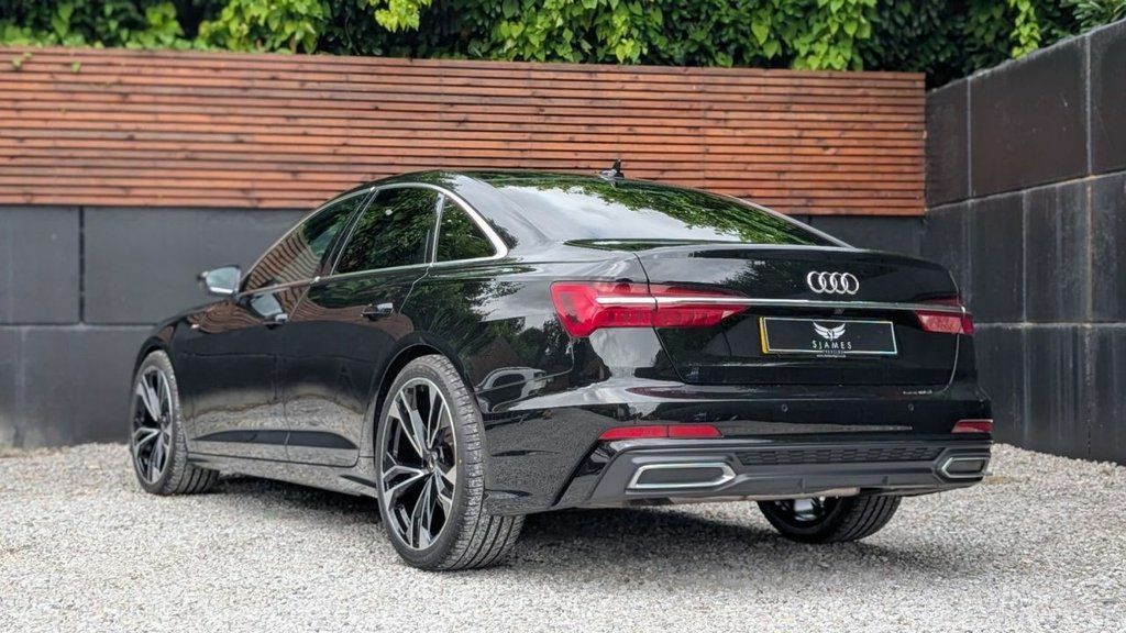 Audi A6 Saloon A6 40 Tdi Black Edition S Tronic Saloon White #8