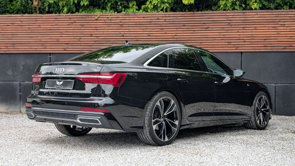 Audi A6 Saloon A6 40 Tdi Black Edition S Tronic Saloon White #7