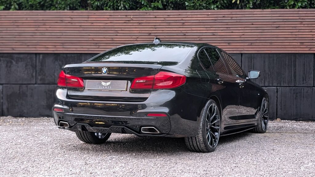 BMW 5 Series 2018 3.0 530D M Sport Saloon Xdriv Black #6