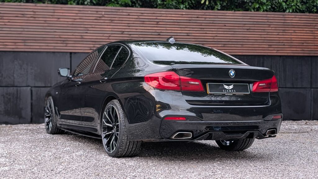 BMW 5 Series 530E M Sport White #8