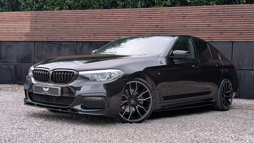BMW 5 Series 2018 3.0 530D M Sport Saloon Xdriv Black #2