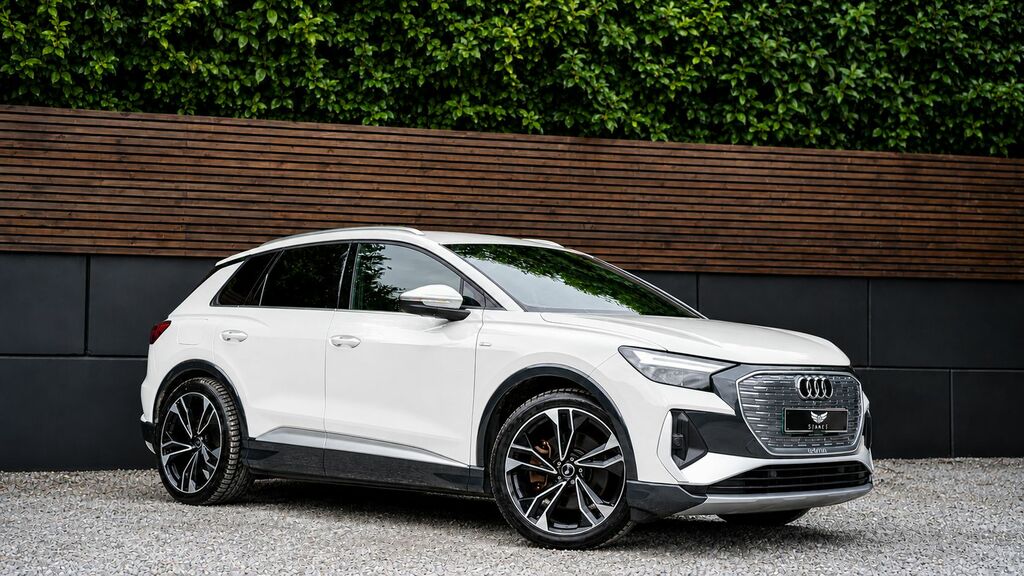 Audi Q4 E Tron 2021 40 S Line Suv 82Kwh 204 Ps White #4