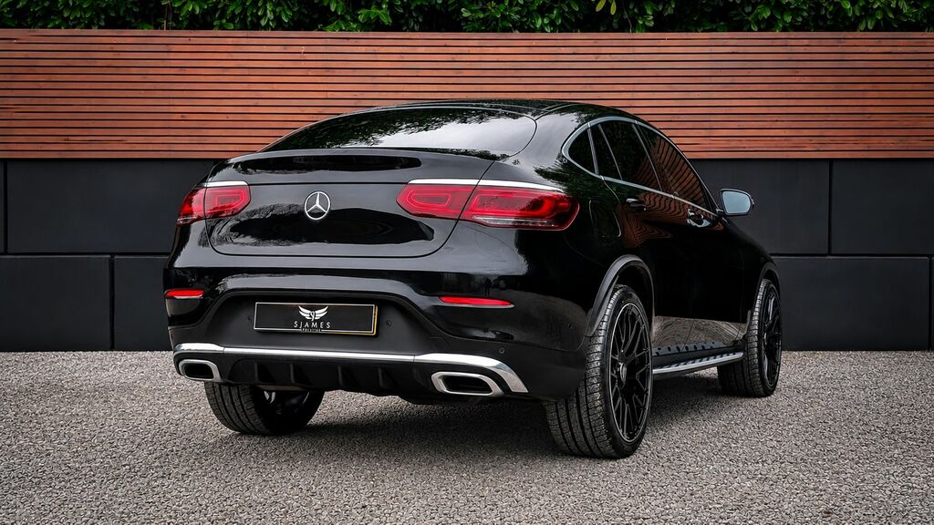 Mercedes-Benz GLC Class 2020 2.0 Glc220d Amg Line Coupe G-troni Black #6