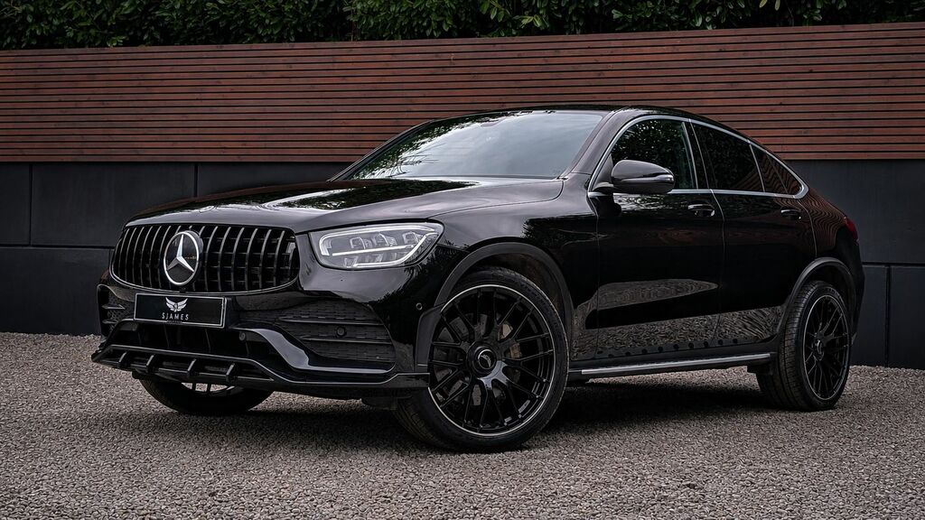 Mercedes-Benz GLC Class 2020 2.0 Glc220d Amg Line Coupe G-troni Black