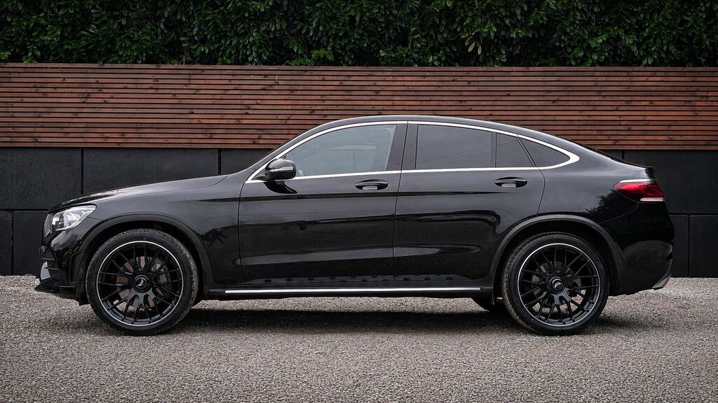 Mercedes-Benz GLC Class 2020 2.0 Glc220d Amg Line Coupe G-troni Black #5
